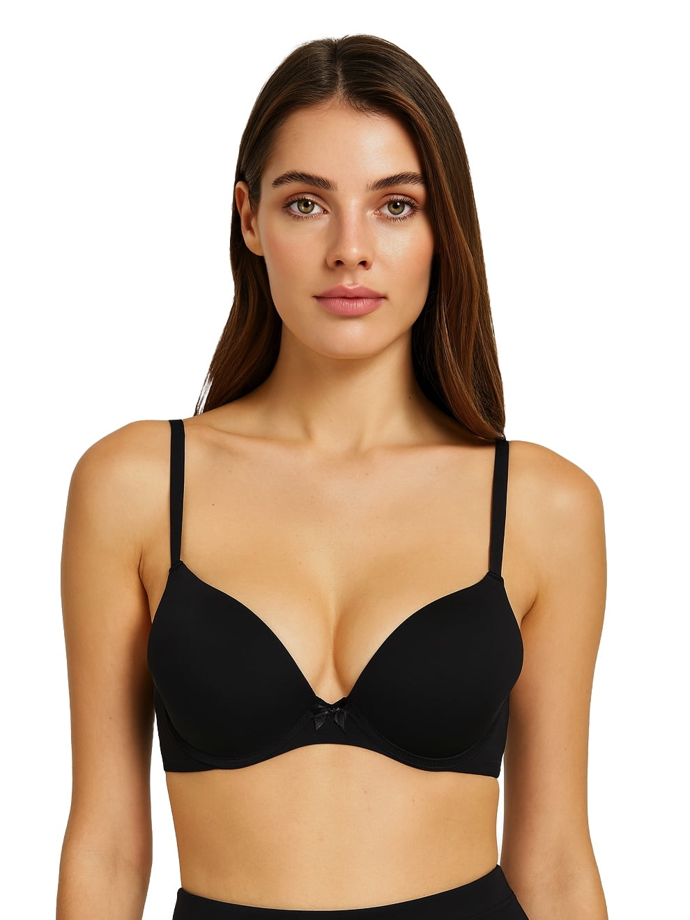 Women Bras 6 Pack of Double Pushup Bra B Cup C Cup 34B (9903)