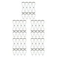 thumbnail image 2 of Ganchos enrollables Wosthever para cortina de ducha 12 piezas Acero inoxidable Type6 NO6, 2 of 6
