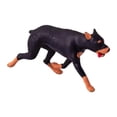 thumbnail image 1 of Yinanstore 1/64 Miniature Animal Model Realistic Tiny Collection Miniature Scene Decor Mini for Photography Props Decoration Accessories Doberman Pinscher, 1 of 6