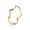 Gold, variant on Womens Stainless Steel Wavy Ring Fresh Korean Electroplated Ring Metal Band Fashion Jewelry Gift For Her Steel