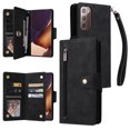 thumbnail image 1 of Case for Samsung Galaxy Note 20 5G Magnetic Leather Zipper Wallet Cover Card Holder, 1 of 5