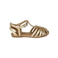 thumbnail image 2 of Little Angel Britt-733E New Girl PU Round Toe T-Strap Gladiator Ankle Strap Flat, 2 of 5