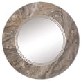 thumbnail image 2 of DESIGN ART Designart 'Curved Lines In The Sand On The Beach' Nautical & Coastal Printed Wall Mirror 24in.x24in., 2 of 5
