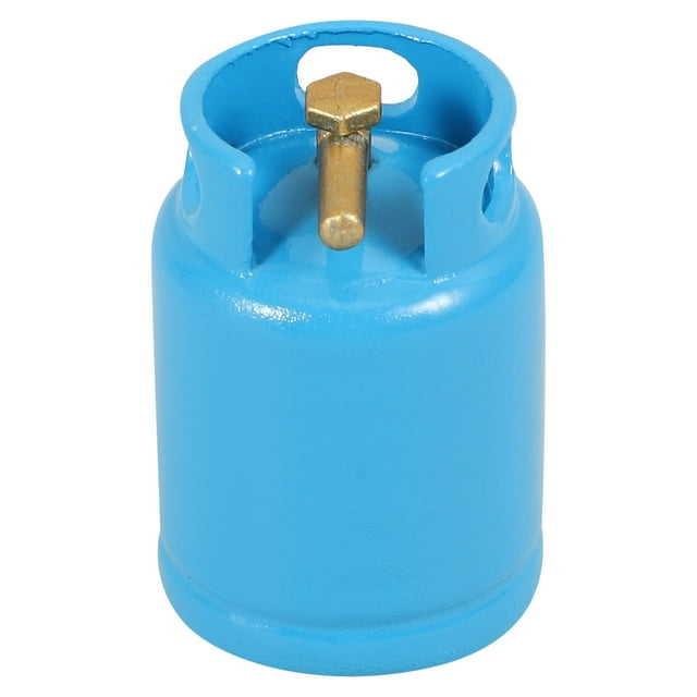 KAKOWELY Tanque de gas en miniatura, mini electrodoméstico de cocina, casa de muñecas, cilindro de gas, accesorio de cocina