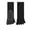 Black, variant on Women Pilates Indoor Athletic Fitness Dancing Split Toe Floor Mid Tube Socks Five Toe Yoga Footwear Comfort Black