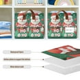 thumbnail image 4 of Yayeee Foldable Storage Basket for Shelves with Handles Waterproof Cloth Bins, Cute Christmas Pattern, 4 of 7