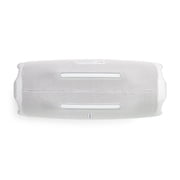 JBL CHARGE 6 Bluetooth Speaker & divvi! Premium Hard Case Bundle - White
