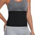 thumbnail image 4 of Soidarity Recortador de cintura para mujer, entrenador de cintura, envoltura de sudor, cinturón de entrenamiento de barriga para culturismo Uniforme atlético No.6 Soidarity OD015697-06, 4 of 6