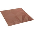 thumbnail image 6 of Ekena Millwork 19 5/8"W x 19 5/8"H Crystal EnduraWall Decorative 3D Wall Panel, Universal Pearl Metallic Champagne Pink (12-Pack for 32.04 Sq. Ft.), 6 of 6