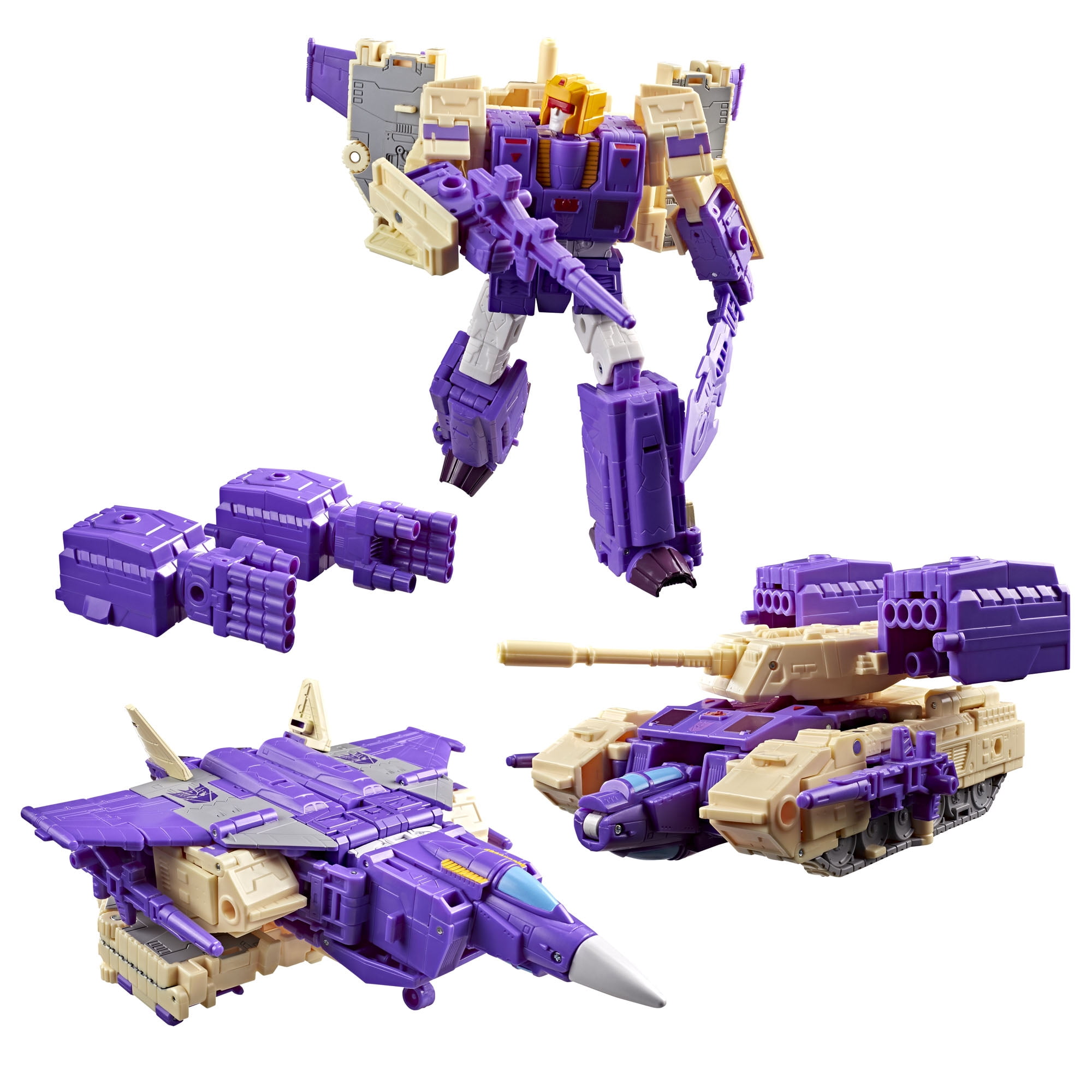 Transformers Toys Studio Series The Transformers: The Movie Blitzwing 7-inch Action Figure, 8+