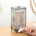 thumbnail image 7 of Dengjunhu European Style Clear Makeup Cotton Pad Dispenser Cosmetic Container Storage Box, 7 of 7