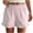Pink, variant on Womens Boxer Shorts Y2K Ruffle Pajama 2026 Summer Spring Lounge Sleep Striped Casual Beach Pj Bottoms Pockets (Yellow, M)