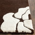 thumbnail image 3 of Safavieh Cambridge 5' X 8' Hand Tufted Wool Rug in Brown and Ivory, 3 of 10