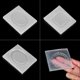 thumbnail image 2 of Lot de 4 moules en silicone pour résine époxy, ovales et carrés, pour la fabrication de pendentifs, 2 of 4