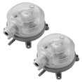 thumbnail image 1 of 2X Air Differential Pressure Switch 30-300Pa 1K-5Kpa Adjustable Micro- Pressure Air Switch, 1 of 5