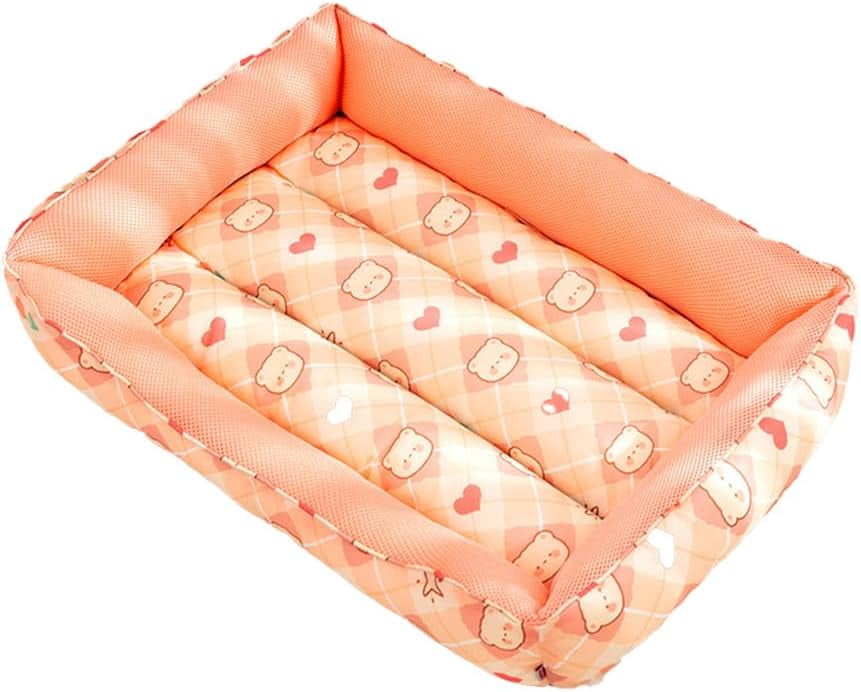 Soft Breathable Pet Bed for Small Dogs & Cats – Plush Cushion, Anti-Slip, Easy-Clean, Multi-Size (Up to 66lbs)