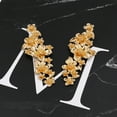 thumbnail image 3 of LongcreekX Flower Statement Earrings for Women, Flower Chandelier Dangle Earrings Hypoallergenic, Cute Flower Petal Earrings Studs, Gold Hawaiian Floral Drop Earrings, Flower Jewelry Funny Earrings, 3 of 6