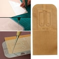 thumbnail image 4 of 1PC Leather Craft Punching Ruler Clear Acrylic Leather Craft Making Template Stencil Tool Supplies 3.85mm, 4 of 10