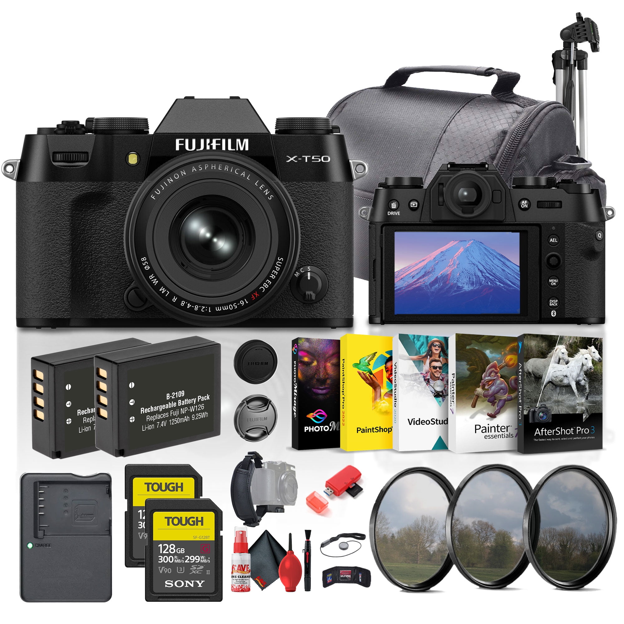 FUJIFILM X-S20 Digital Zoom Camera + 15-45mm Lens, 64GB, Vlogging