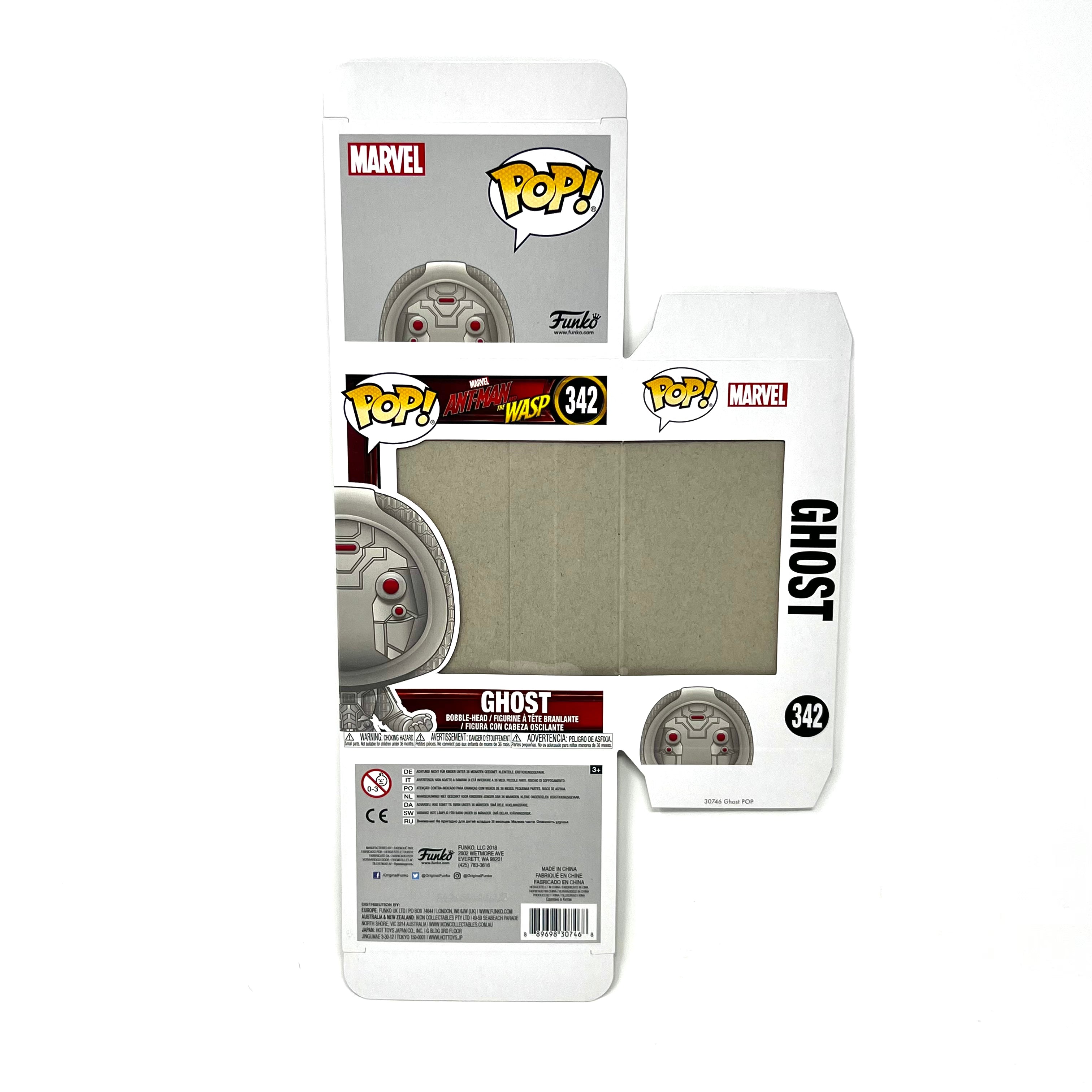 Funko Pop Bobble: Marvel Ant-Man (Chrome) – Sammelfigur Ca. 9 Cm, Aus The First Ten Years Serie
