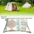 thumbnail image 3 of Automatic Inflatable Pillow High Elasticity Compression Foam, Ethnic Style Camping Pillow Easy to Carry, Suitable for Camping, 3 of 7
