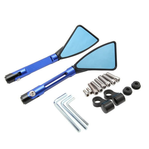 Universal Motorcycle Mirror CNC side Rearview Blue Anti-glare For Benelli BN600 BN302 Stels600 BJ250 BJ 250 TNT125 135 TNT250