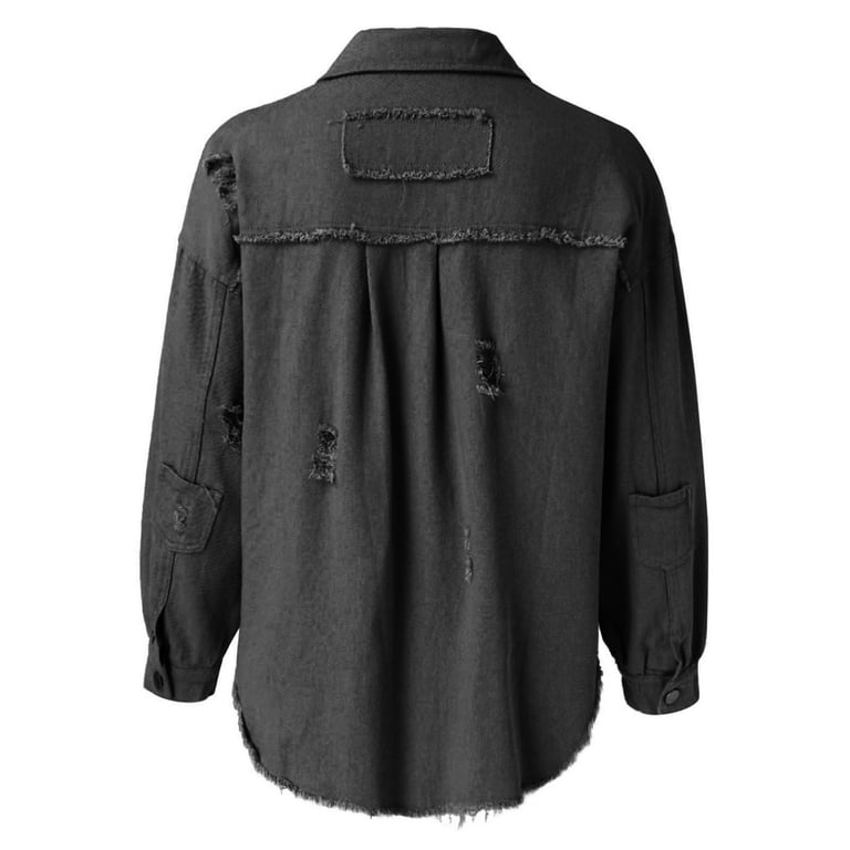 Oversized jean jacket canada deals