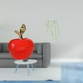 thumbnail image 2 of Escultura de cerámica con forma de fruta y hojas , calcomanía de pared, elegante mural artístico para el hogar, cafetería, estudio, dormitorio,, 2 of 8