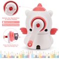 thumbnail image 3 of Sacapuntas y gomas de borrar de unicornio para niños, sacapuntas manual para lápices de colores, bonito sacapuntas para suministros escolares de oficina, papelería para regalos de niños TUNC Sencillez, 3 of 5