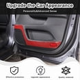 thumbnail image 2 of TINKI 2PCS Front Door Panel Cover Protector Trim for Honda Pilot 2016-2022/ Ridgeline 2017-2023/ Passport 2019-2023, Soft Carbon Fiber Car Door Panels Guard Anti Kick Sticker Accessories, 2 of 7