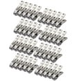 thumbnail image 1 of Pinzas para colgar ropa FOMMEN Row Cover Clips, paquete de 40 unidades, acero inoxidable, 1 of 6