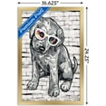 thumbnail image 3 of PD Moreno - Dog Glasses Wall Poster, 14.725" x 22.375", Framed, 3 of 3