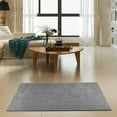 thumbnail image 2 of Furnish My Place Grey 2' x 36' Oval Solid Color Rug Made In Usa, 2 of 12