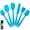 Blue, variant on Boovnll Kitchen Knives, 6 Piece Spatula Set Kitchen Spatula Utensil Set, Kitchen Gadgets, Knives, Knife