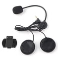 thumbnail image 2 of Auriculares con micrófono, accesorios Auriculares con Bluetooth Auriculares con Bluetooth Auriculares para casco de motocicleta Funcionamiento suave, 2 of 9