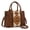 Brown, variant on Montana West Wrangler Aztec Tote Bag for Women Western Shoulder Purse Stylish Top Handle Handbag, Brown