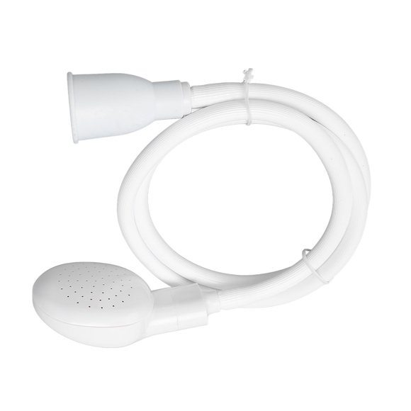 Sink Hose Faucet Sprayer, Handheld Portable Pet Sink Spray Hose White Ergonomic For Dogs For Kitchen