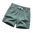 thumbnail image 2 of Pantalones cortos deportivos unisex, ropa de playa, pantalones cortos de entrenamiento para gimnasio, baloncesto, deporte y jogging., 2 of 8