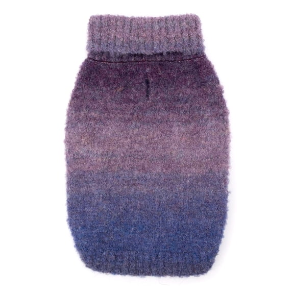 Ombre Turtleneck - Sleeveless Pullover Sweater by The Worthy Dog