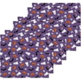 thumbnail image 3 of SKYSONIC Halloween Ghost Pumpkin Washcloths Set of 2, Highly Absorbent Soft Cotton Fingertip Towels for Bathroom, Kitchen, Gym, Spa, Home Decor, 12 x 12 Inch, 3 of 7