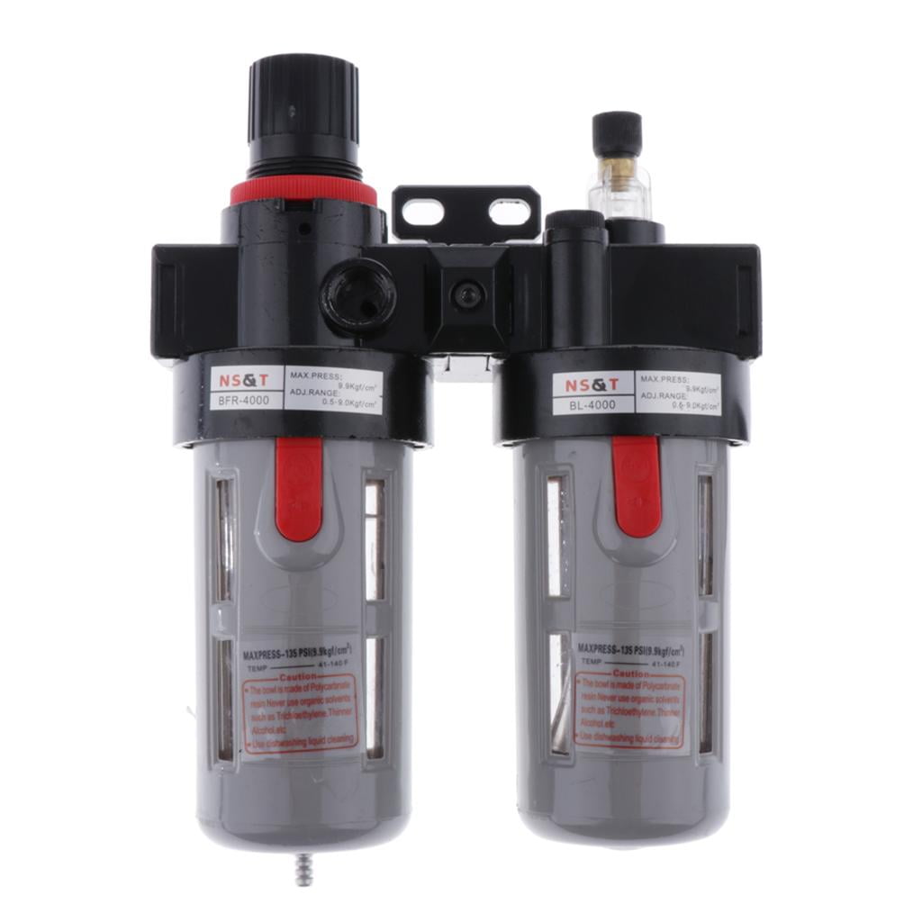 Pneumatic BFC4000 G1/2 Air Compressor Filter Oil Water Separator Trap Tool 