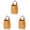Khaki*3, variant on Zoowood Hanging Wall Basket Decorative Woven Wood Storage Box Hanging Fruit Basket for Kitchen Small Hanging Basket Wall Decor Khaki 5PK