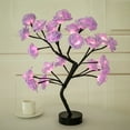 thumbnail image 2 of Glowy Rose Ray Lamp Desk Tree Table Lamp for Girls Women Home Decor for Wedding, 2 of 2