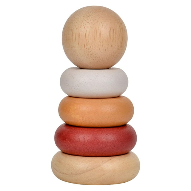 Anillos apilables, juguete sensorial, habilidad motora fina, juguetes apilables para bebés, apilador circular para niños a partir de 6 meses, regalo