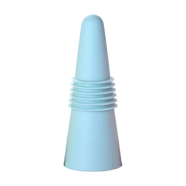 Monstrate Accesorio de barra de uva para sellar eficazmente botellas de vino de calidad alimentaria y está hecho de silicona de calidad Cocina y Comedor azul