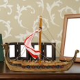 thumbnail image 4 of Modelo de barco Regalos para niños Modelo de barco Quemador de para el hogar Sala de estar Dormitorio 5x24.5x9cm Zulema Modelos de barcos, 4 of 8