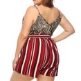 thumbnail image 5 of Puntoco Camisas ajustadas para mujer Camisola versátil de retazos de encaje de gran tamaño para mujer Camisola, 5 of 5