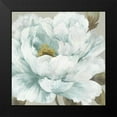 thumbnail image 2 of Jensen, Asia 20x20 Black Modern Framed Museum Art Print Titled - White Bud I, 2 of 5