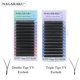 thumbnail image 2 of NAGARAKU YY forma doble/tres puntas divididas Triple superior raíz entrelazada extensiones de pestañas, 2 of 4