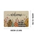 thumbnail image 2 of Uuiauoio Holiday Pumpkin Entrance Mat Plush Velvet Non Slip Floor Rug for Home Decor Thanksgiving Welcome, 2 of 3